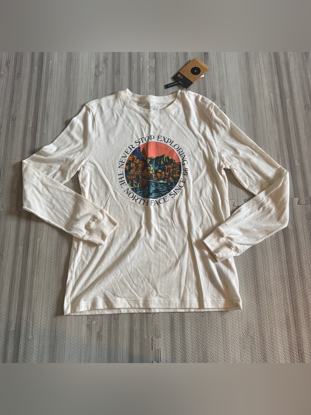 NWT The North Face Women's Long Sleeve Graphic Tee